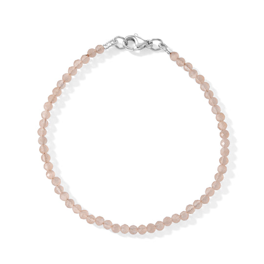 Hessonit Granat Armband ca. 19 cm 316L Edelstahl ca. 15,00 ct.