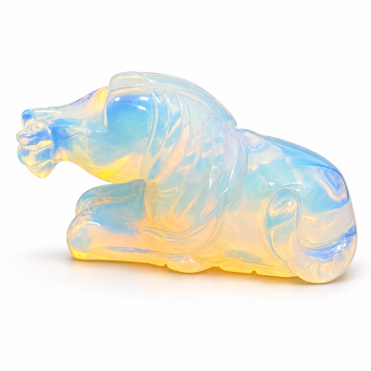 Opalit-Figur in Hasenform, Höhe 5 cm 160.95 ct