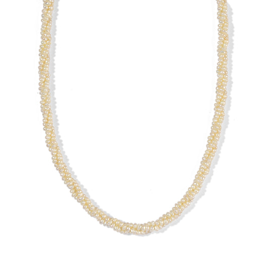 LIMITIERTE AUFLAGE - EVER TRUE Süßwasser Perle Halskette ca. 45 cm 316L Edelstahl 60.00 ct