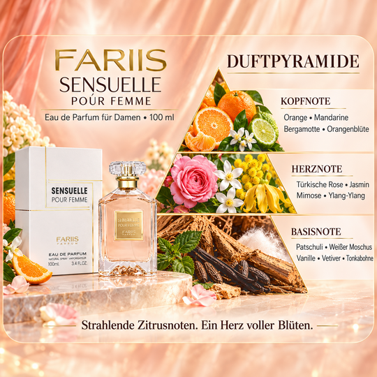 FARIIS Sensuelle pour Femme Parfüm, 100 ml