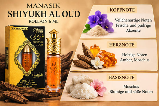 Manasik Saphire Red Rollerball Parfümöl 6 ml