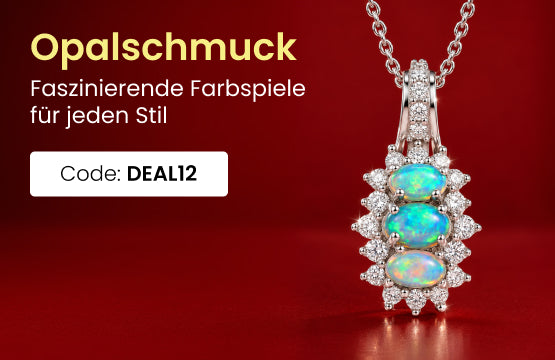 Opalschmuck – faszinierende Farbspiele für jeden Stil. Code BLACK16