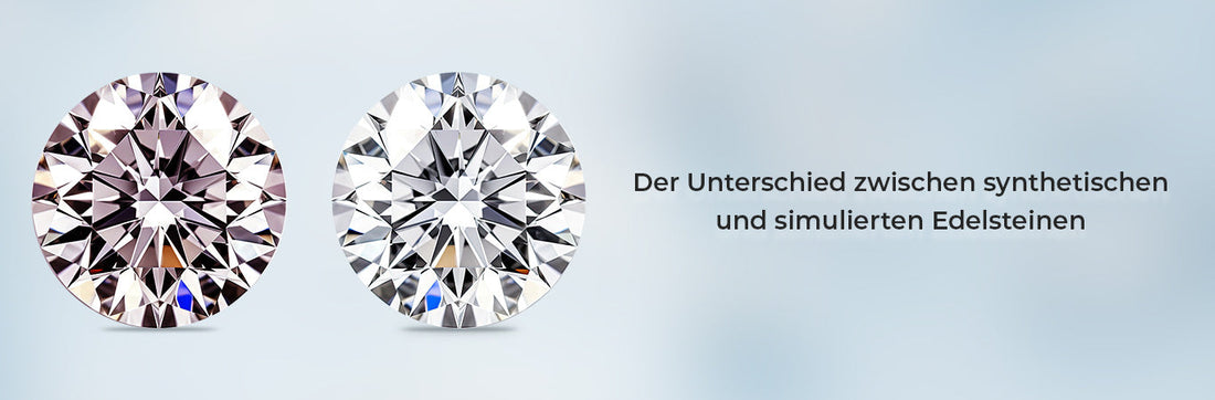 Der Unterschied zwischen synthetischen und simulierten Edelsteinen