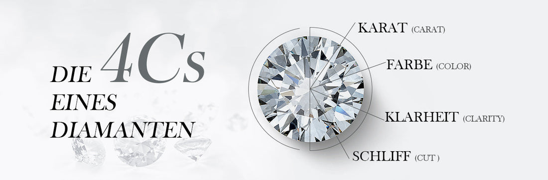 Die 4Cs eines Diamanten