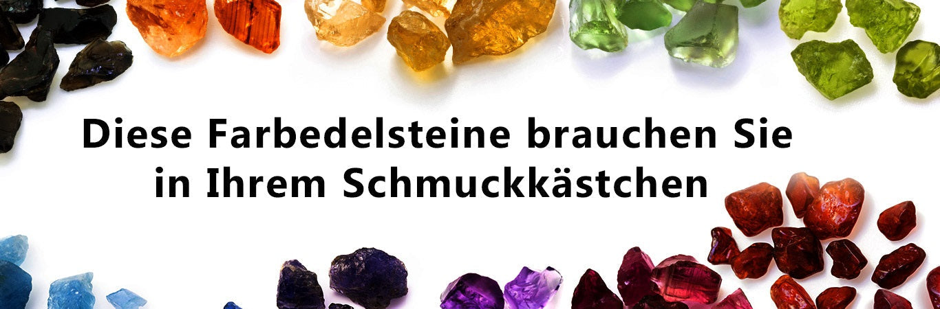 Diese Farbedelsteine brauchen Sie in Ihrem Schmuckkästchen