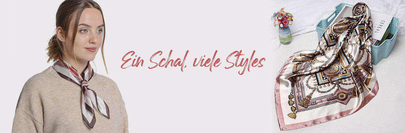 Ein Schal, viele Styles