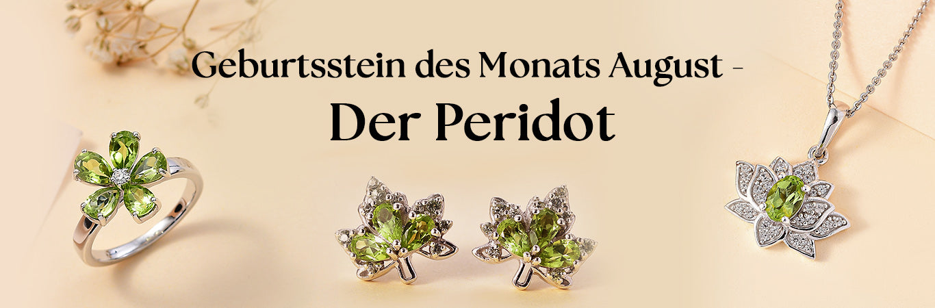 Geburtsstein des Monats August - Der Peridot