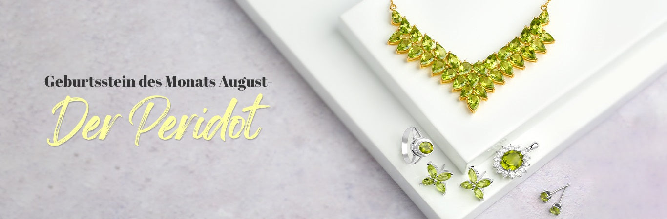 Geburtsstein des Monats August - der Peridot