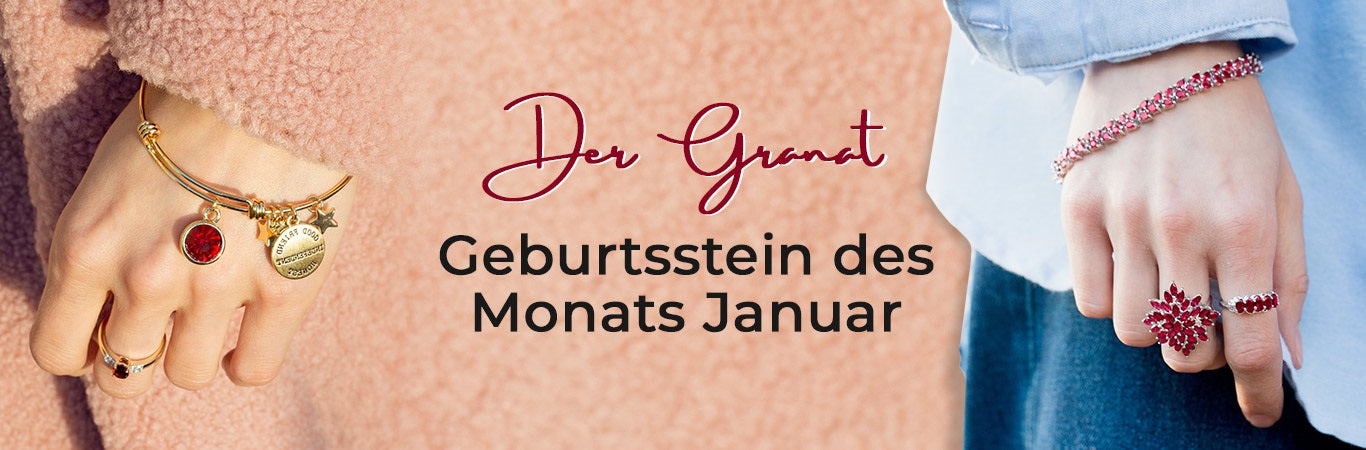 Geburtsstein des Monats Januar-Der Granat