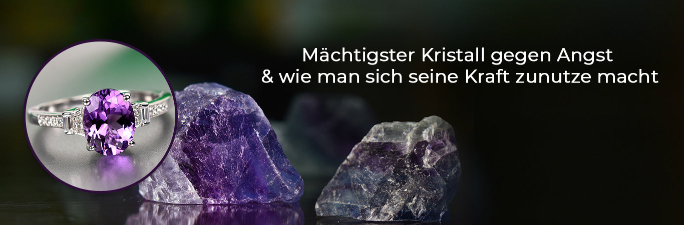 Mächtigster Kristall gegen Angst &amp; wie man sich seine Kraft zunutze macht
