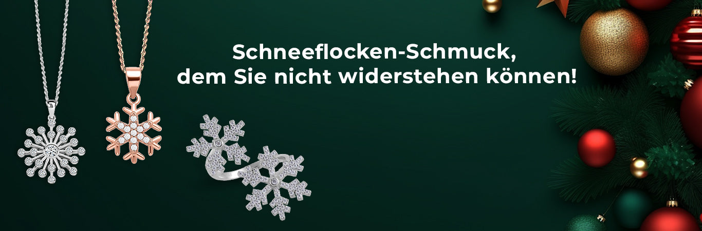 Schneeflocken-Schmuck, dem Sie nicht widerstehen können!