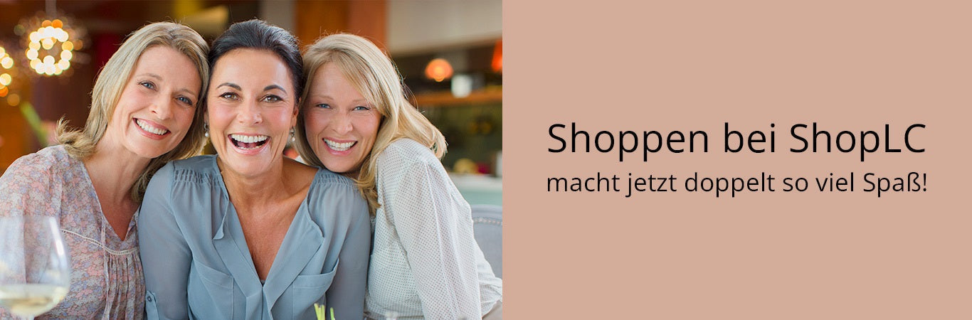 Shoppen bei ShopLC macht jetzt doppelt so viel Spaß!