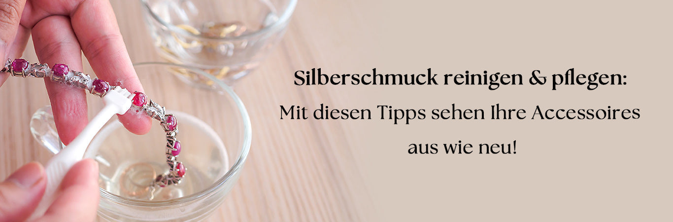 Silberschmuck reinigen &amp; pflegen: Mit diesen Tipps sehen Ihre Accessoires aus wie neu!