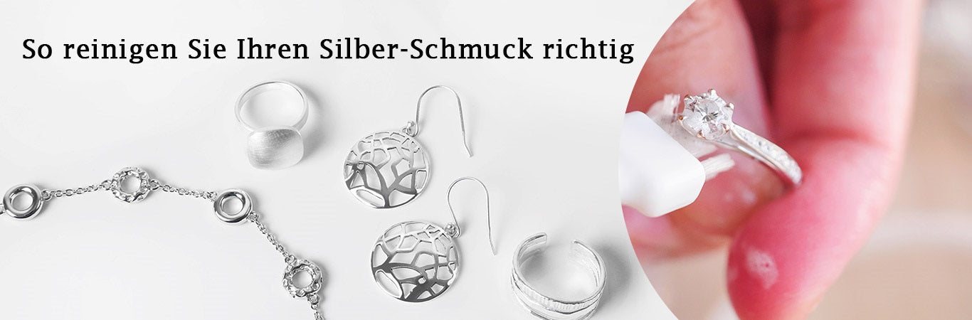 So reinigen Sie Ihren Silber-Schmuck richtig