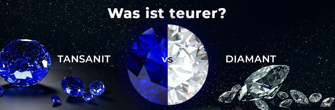 Tansanit vs Diamant - Was ist teurer?