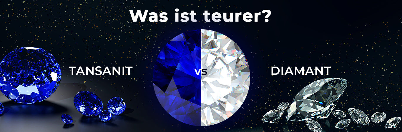 Tansanit vs Diamant - Was ist teurer?