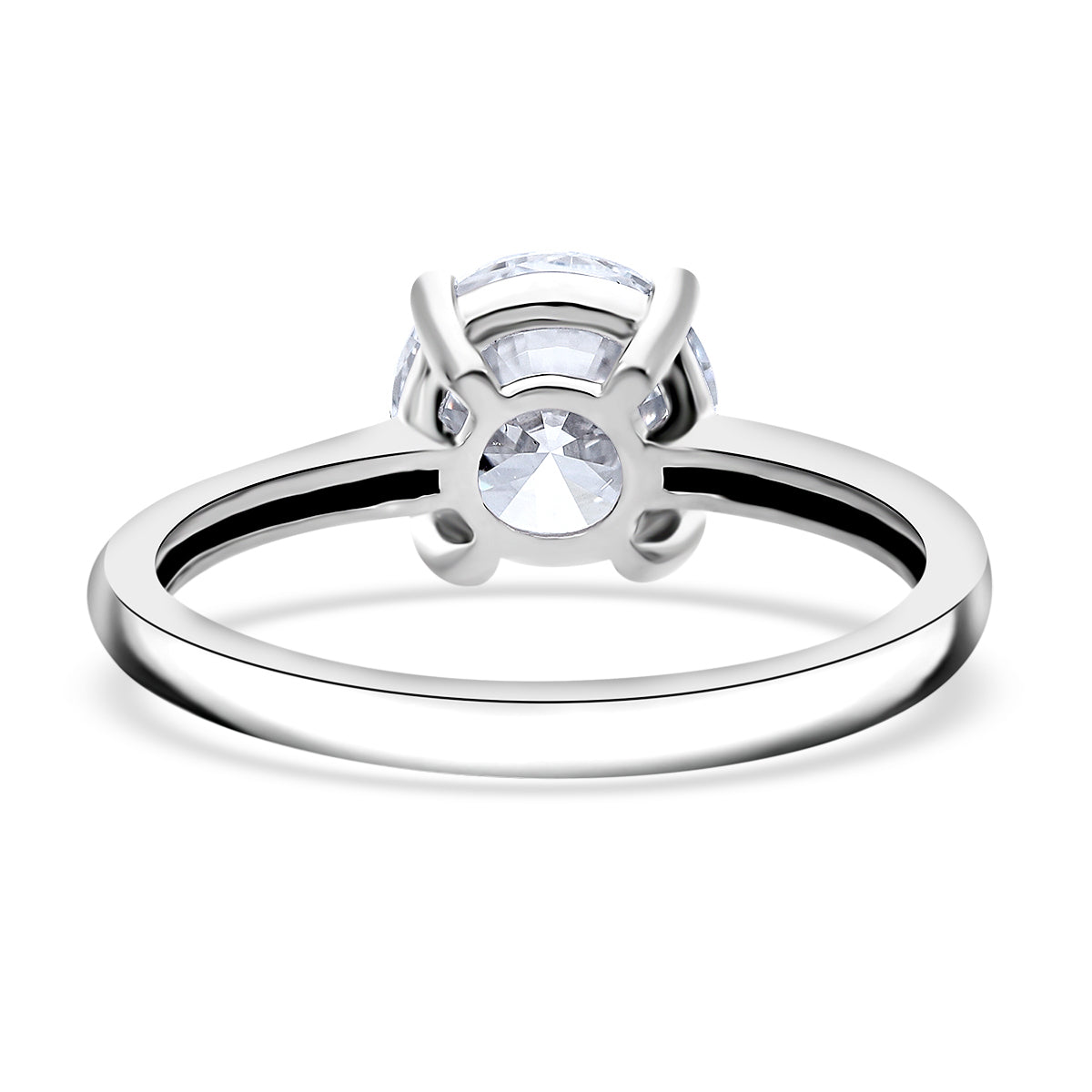 LUXURIANT DIAMOND- VS-EF Labor Diamant Anhänger und Ring in 585 Weißgold