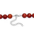 Schwamm Koralle 45cm Halskette und flexibles Armband
