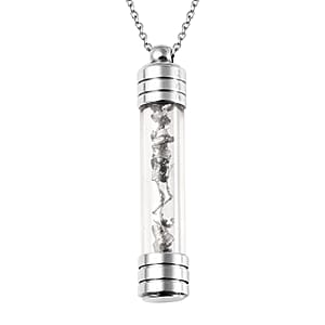 Meteorit, Glas Schmuckset ca. 50 cm 5.00 ct