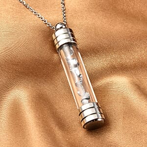 Meteorit, Glas Schmuckset ca. 50 cm 5.00 ct