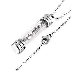 Meteorit, Glas Schmuckset ca. 50 cm 5.00 ct