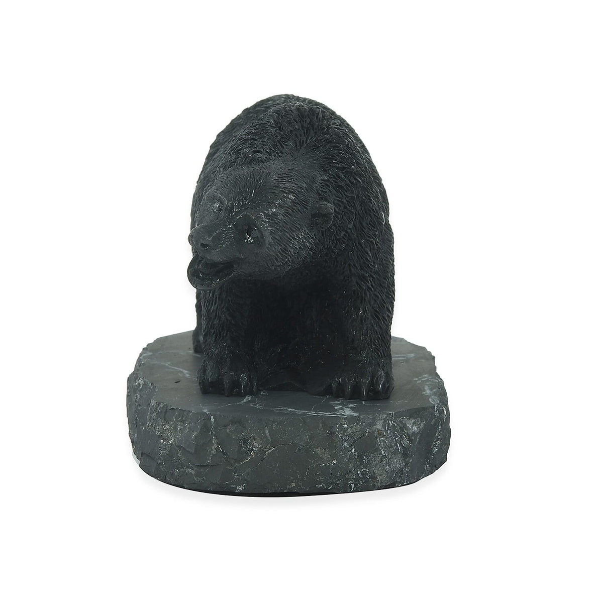 Shungite Composite Bear Figurine (5x3x2.5) 2913.00 ctw (7-8 Werktage Lieferzeit)