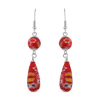 Murano-Stil Glas Schmuckset  Edelstahl