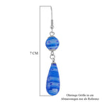 Murano-Stil Glas Schmuckset  Edelstahl