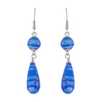 Murano-Stil Glas Schmuckset  Edelstahl