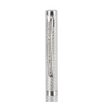 Echten champagner Diamanten 925 Silber Kugelschreiber in Geschenkbox