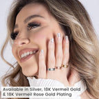 925 Silber Ring (Größe 19.50) ca.