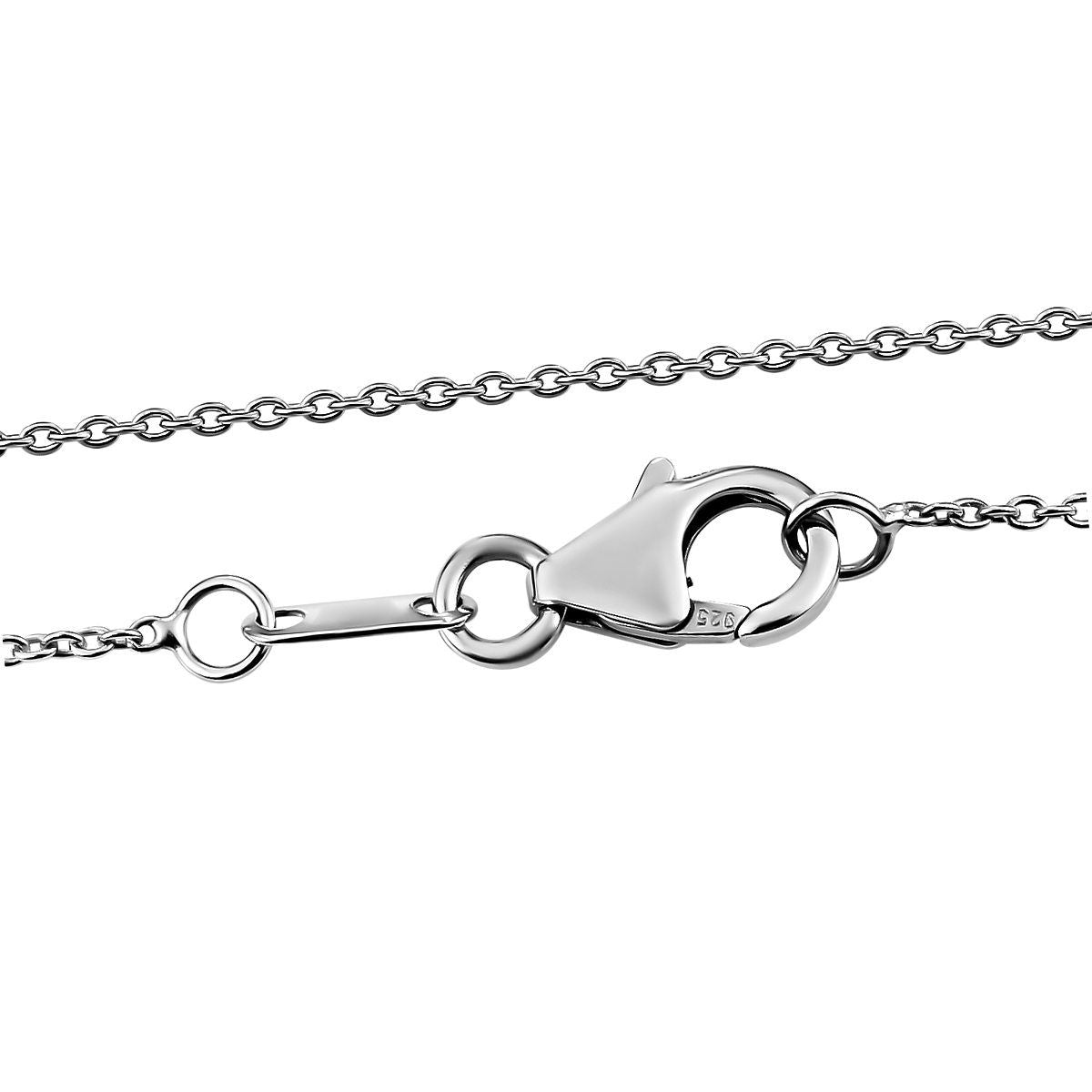ALLORO Ring, Creolen und Anhänger mit Diamantakzenten, Silber platiniert
