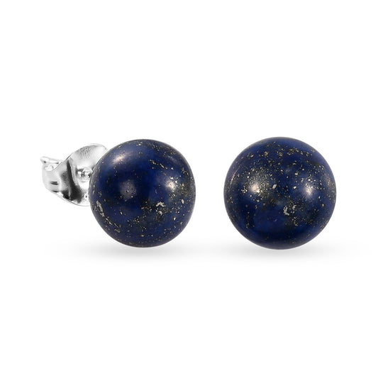 Lapislazuli Ohrringe 925 Silber ca. 14,00 ct.