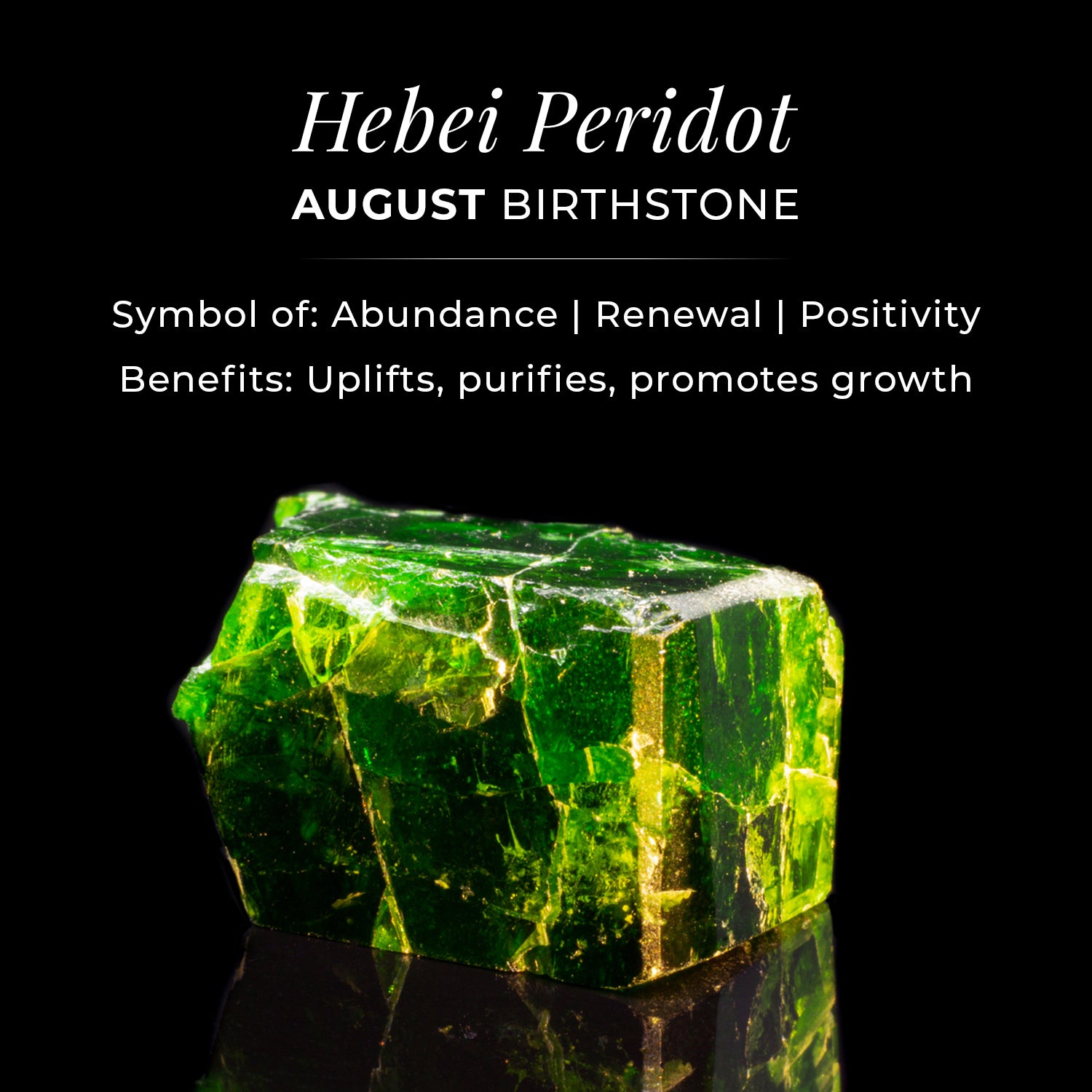 AA Peridot, Zirkon Ring 925 Silber Platiniert (Größe 19.00) ca. 1,31 ct