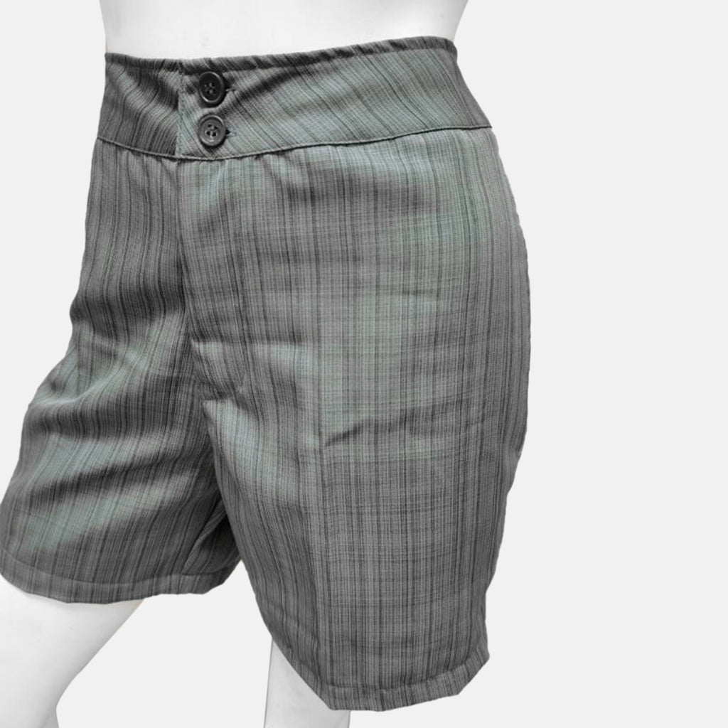 Unifarbene Shorts für Frauen, Gletschergrau, Grau, Größe 36