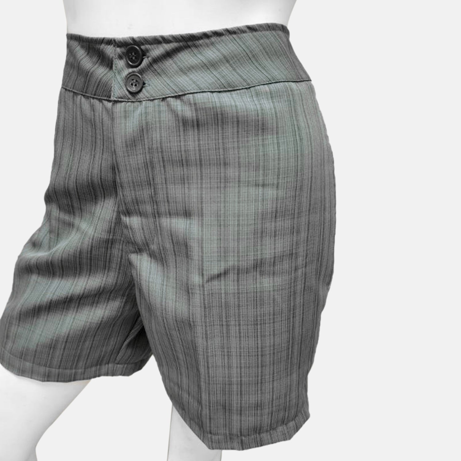 Unifarbene Shorts für Frauen, Gletschergrau, Grau, Größe 40