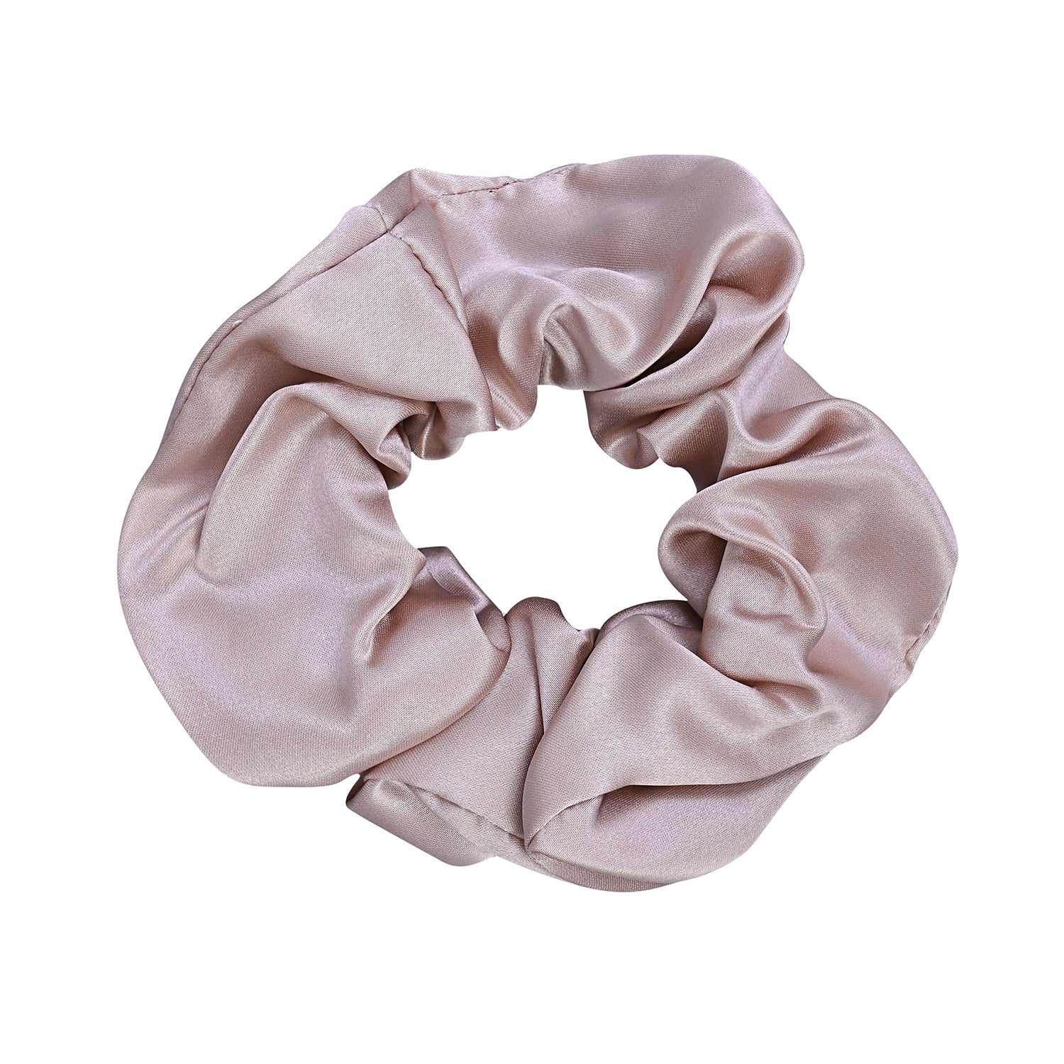 Serenity Night: Kissenbezug, Haargummi und Augenmaske aus 100% Maulbeerseiden, 40x80 cm, cm und 23,5x10,5 cm, Champagner, 3 teilig