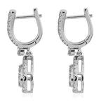 RHAPSODY Diamant-Ohrringe, IGI zertifiziert VS E-F, 950 Platin ca. 1.02 ct