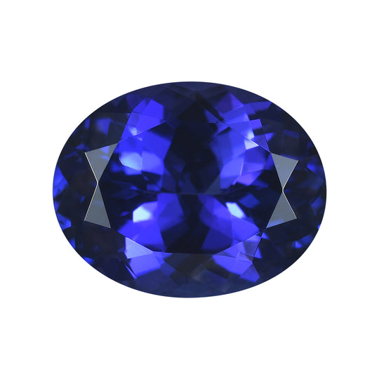 AAAA Tansanit Edelstein, Kissen, Facettierter Schliff, zertifiziert und geprüft ca. 3.24 ct