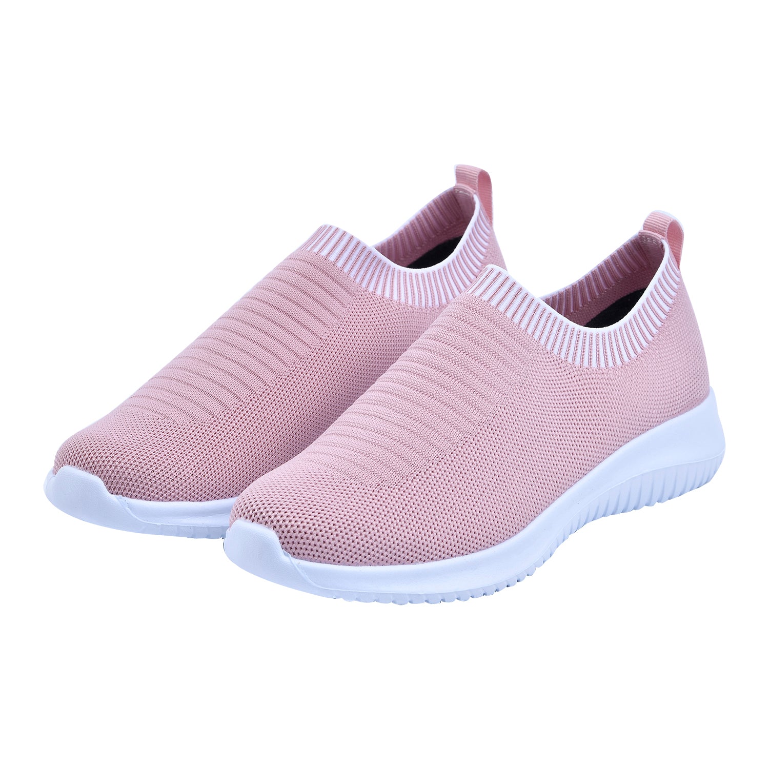 Sportliche Slip-On-Sneaker, Größe 38, Rosa