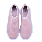 Sportliche Slip-On-Sneaker, Größe 38, Rosa