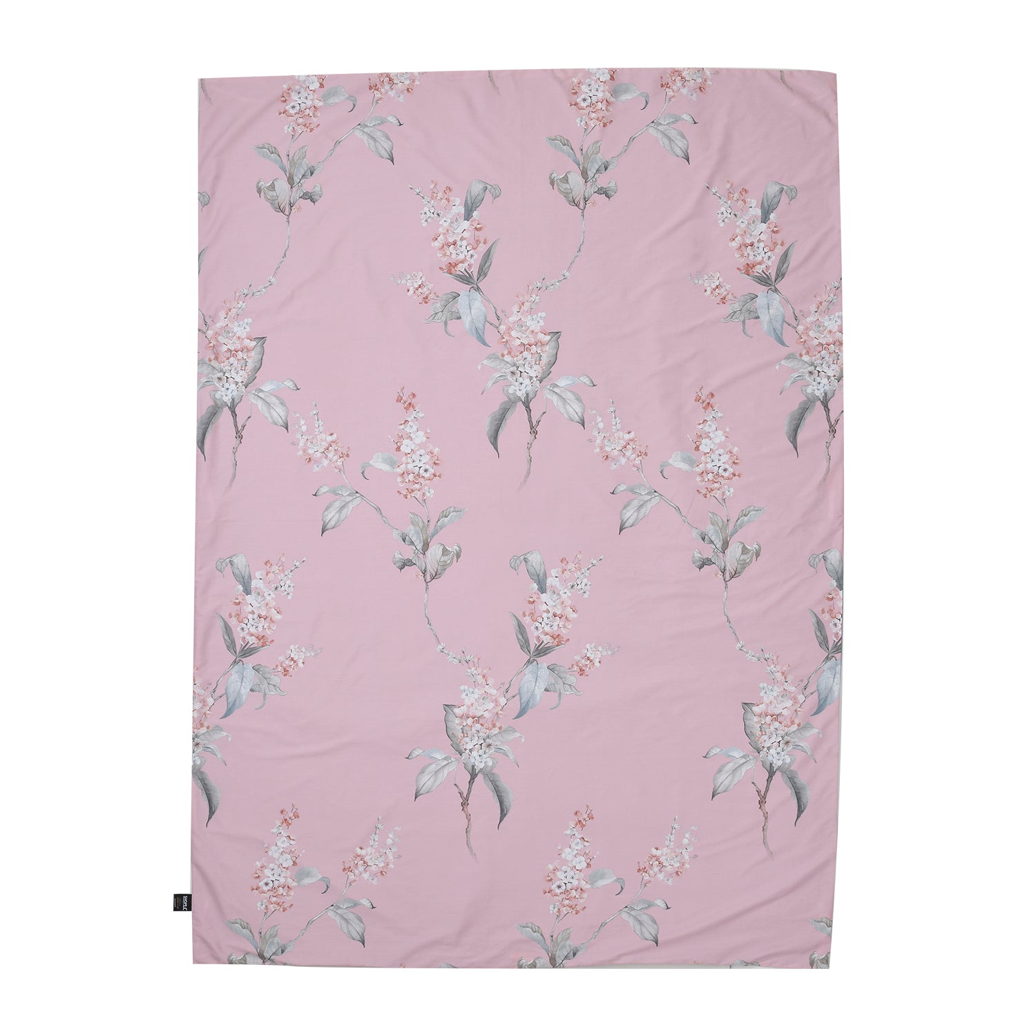 2er-Set, 3D Digitaldruck Bettbezug und Kissenbezug, Größe 135x200 cm und 80x80 cm, Blush Rosa