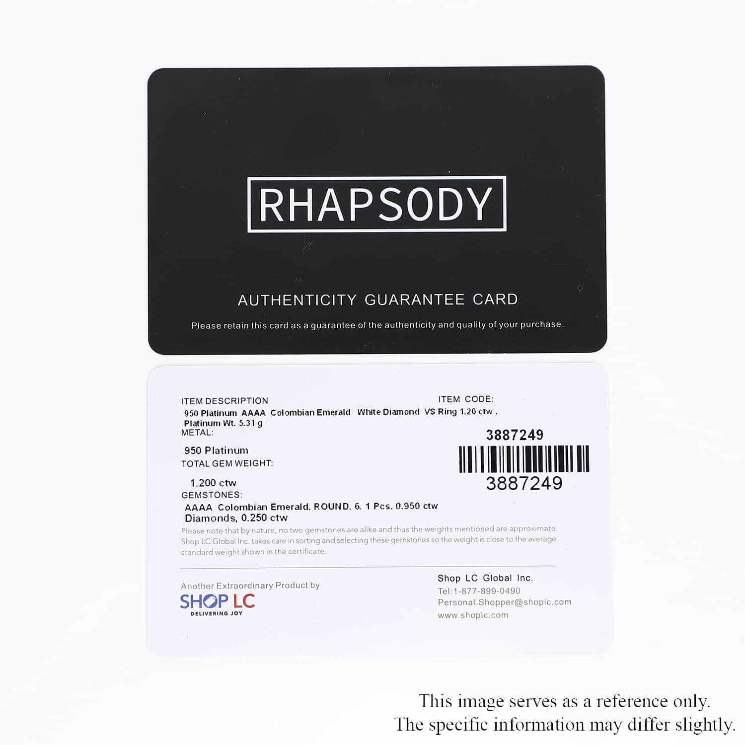 Rhapsody AAAA Kolumbianischer Smaragd, Weißer Diamant Ringe 950 Platin (Größe 16.50) ca. 1.20 ct