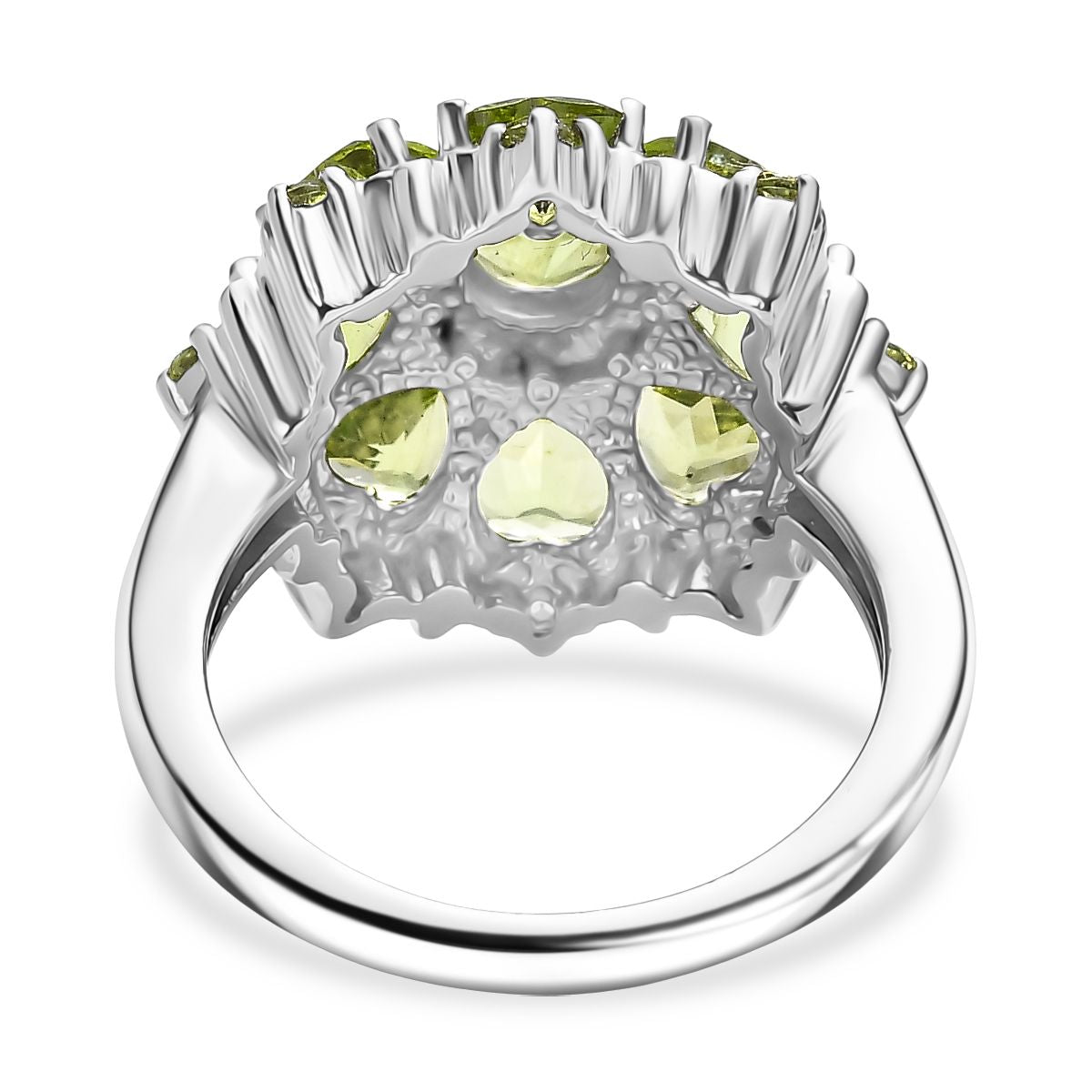 EverTrue natürlicher Peridot Ring und Anhänger
