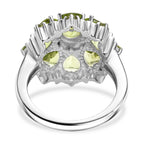 EverTrue natürlicher Peridot Ring und Anhänger