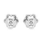 LUXURIANT DIAMOND Schmuckset: SI Labor Diamant Ohrringe & Anhänger - 0,51 ct.