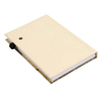Hardcover Notizbuch mit Kupfer Kugelschreiber, Zirkus-Muster, grün