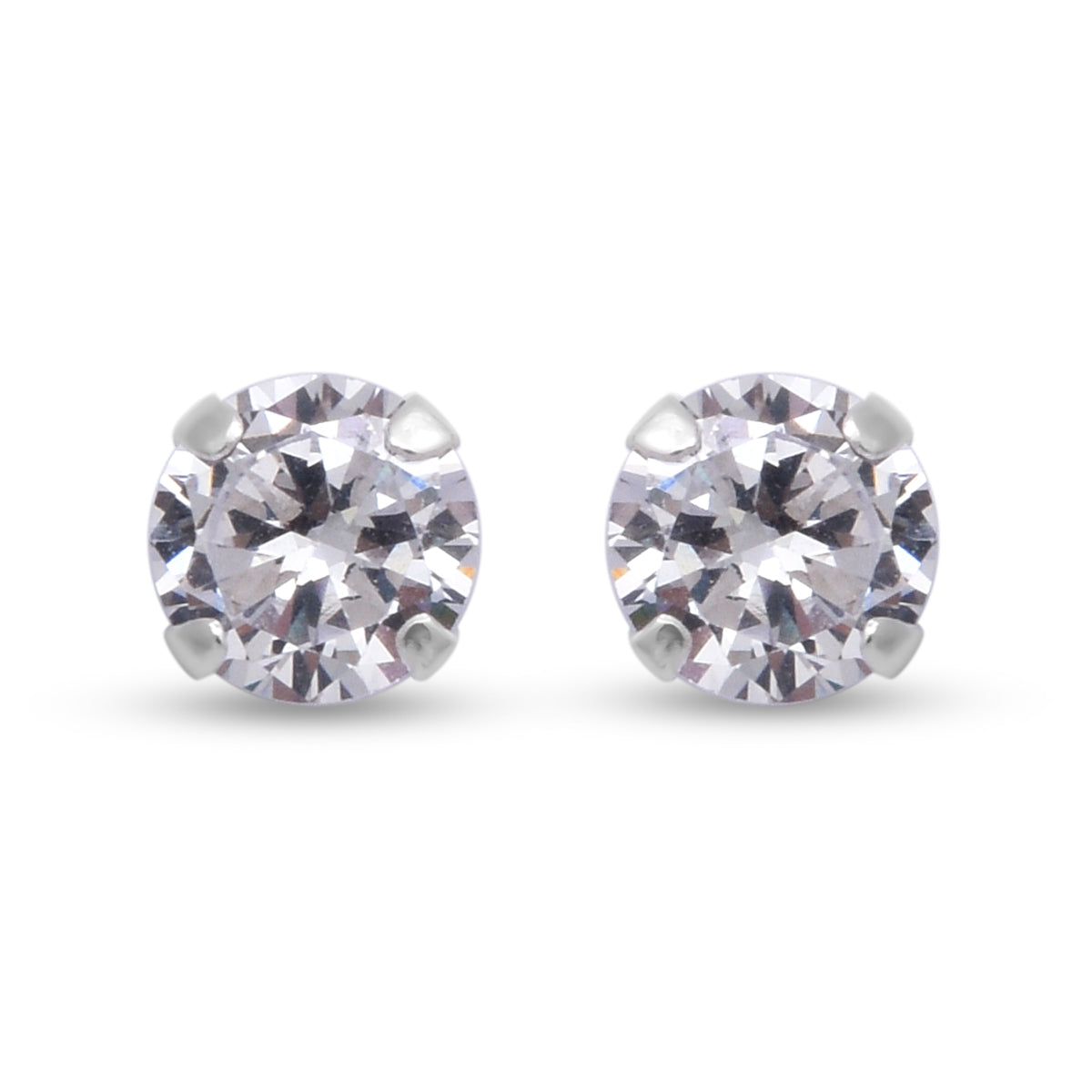 Weißer Zirkonia Schmuckset   ca. 2,28 ct