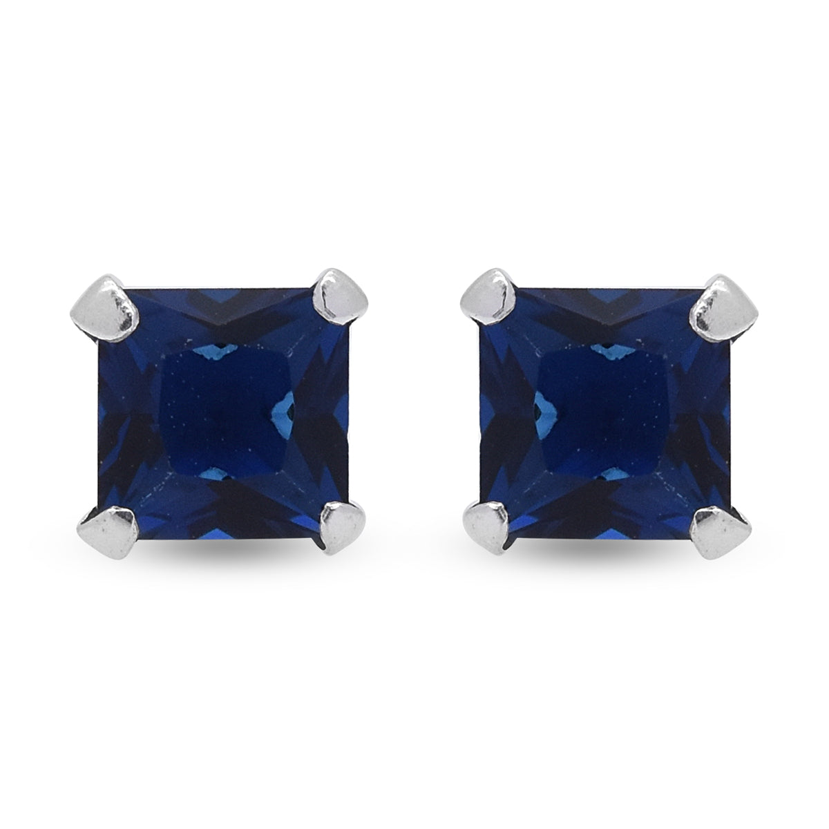 Champagner Zirkonia, Blauer Zirkonia Schmuckset   ca. 3,40 ct.
