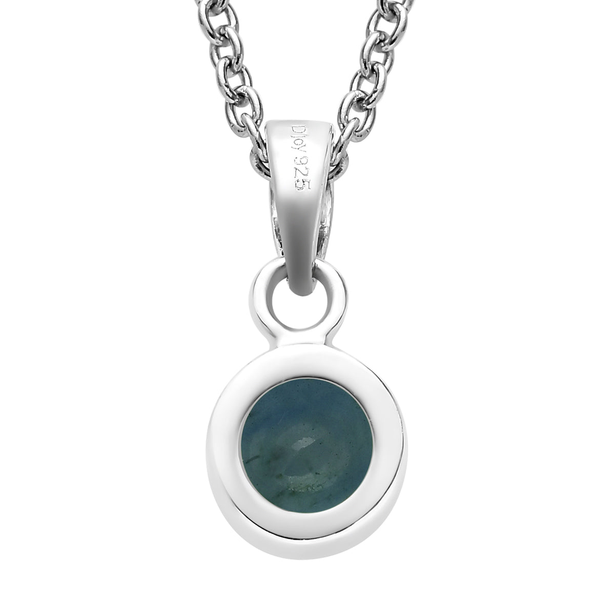 Schweizer Blautopas-Anhänger und Ohrringe aus 925 Silber, mit Kette aus Edelstahl ca. 3.56 ct
